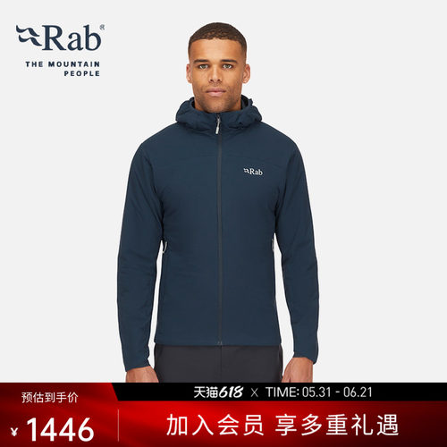 RAB睿坡轻量户外御寒棉服