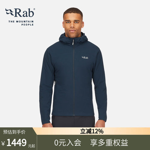 RAB睿坡轻量户外御寒棉服
