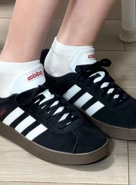 阿迪达斯板鞋男女2025秋新款德训鞋T头鞋轻便休闲鞋运动鞋JS3004