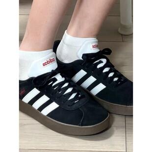 阿迪达斯板鞋男女2025秋新款德训鞋T头鞋轻便休闲鞋运动鞋JS3004