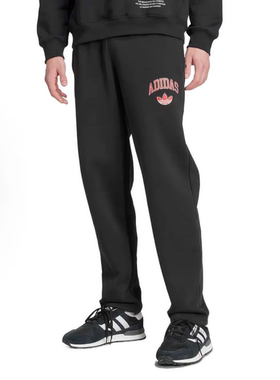 阿迪达斯三叶草长裤男子秋季新款休闲裤加绒保暖直筒裤长裤JP1014