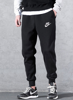NIKE耐克休闲裤子男裤24春季新款运动裤收口小脚宽松长裤潮BV2763