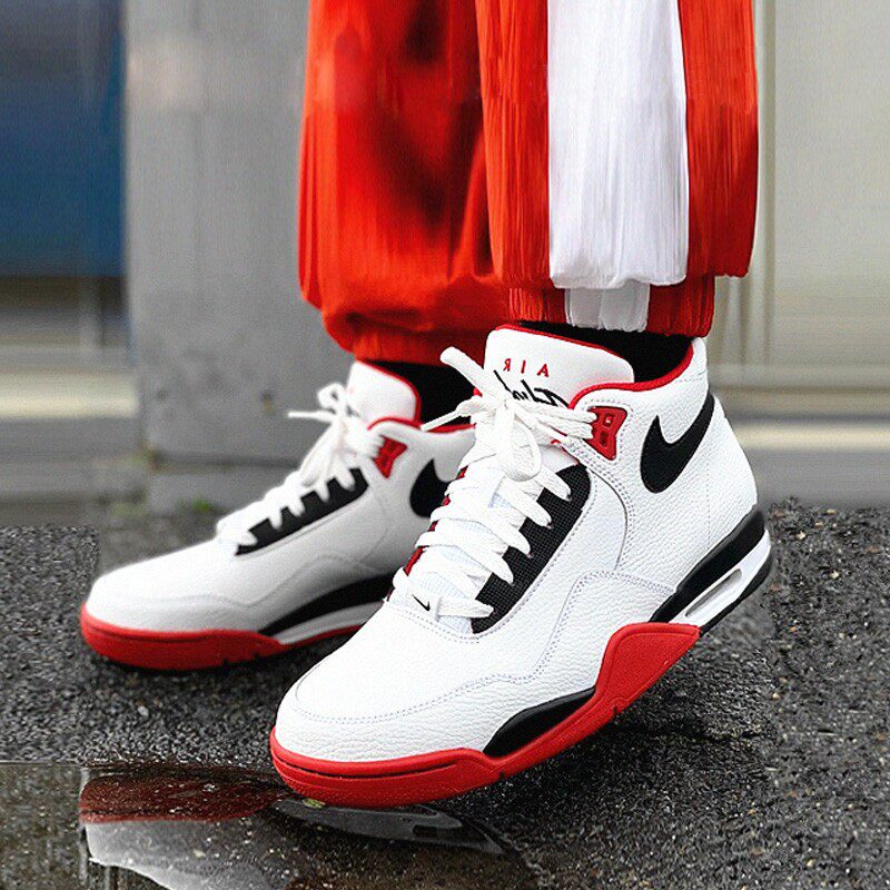 NIKE耐克男鞋2024秋季新款运动鞋AJ气垫鞋实战减震篮球鞋BQ4212