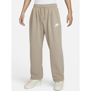 NIKE耐克 男子冬季运动休闲加绒保暖舒适宽松直筒长裤HJ1477-247