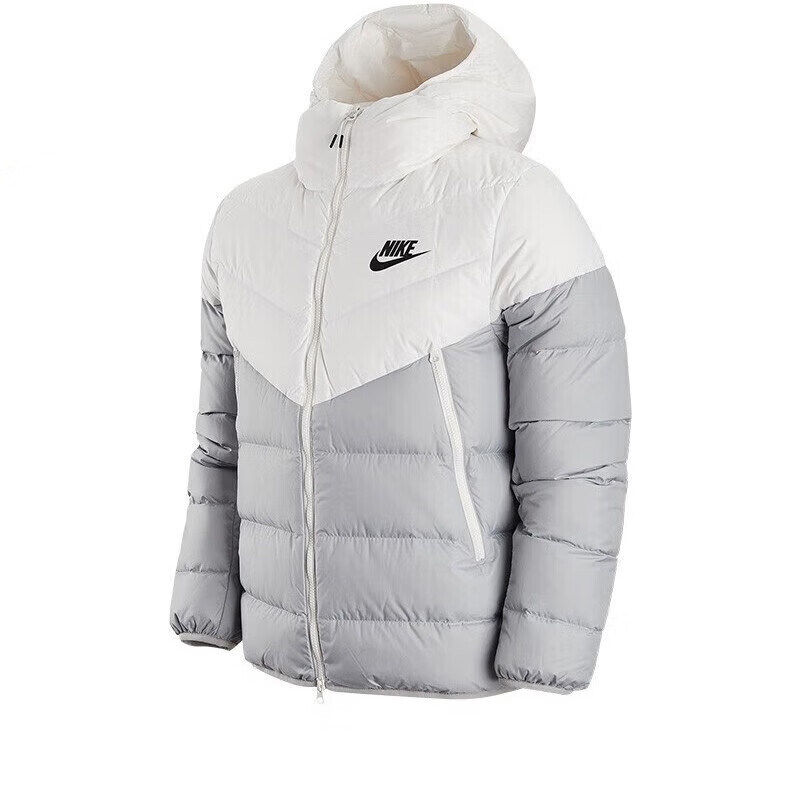 Nike耐克男冬季CLUBPUFFER轻薄保暖运动休闲防风羽绒服DV1132-100