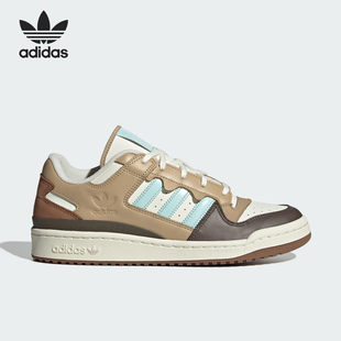 阿迪达斯三叶草男鞋女鞋FORUM LOW CL时尚休闲鞋低帮板鞋JR8033