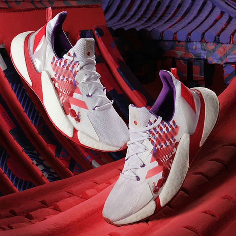 阿迪达斯官网旗舰新年款跑步鞋女鞋2021春季新款缓震休闲鞋运动鞋