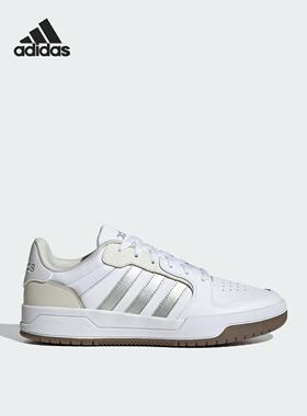 阿迪达斯休闲鞋男女鞋25秋新款缓震运动鞋轻便低帮透气板鞋JP9959