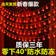 2024新款 新年彩灯闪灯串灯满天星小红灯笼家用过年装 饰灯春节布置