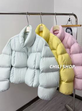 【英英Chili】立领欧货简约设计师款高货白鹅绒羽绒服PH 01.22