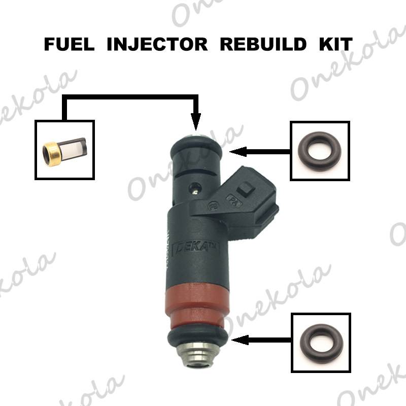 适用于俄罗斯拉达 VAZ20734 喷油嘴修理包密封圈滤网