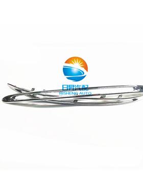 适配奔驰W222改装迈巴赫S400S450S500S600前杠格栅亮条电镀饰条