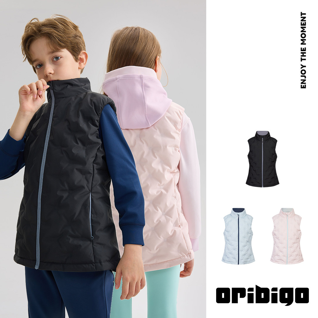 oribigo儿童羽绒马甲男童羽绒马甲背心女童三防轻薄保暖羽绒服,童装/婴儿装/亲子装,羽绒马甲,淘宝优惠券,粉丝福利购,淘宝优惠卷