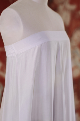 真丝棉衬裙白色百搭轻薄舒适