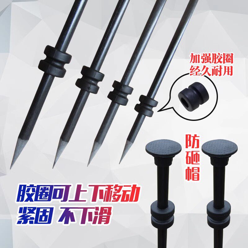 耐高压绝缘棒玻璃纤维棒逆变器拉线 线柱地桩绝缘帽防砸绝缘棍绝