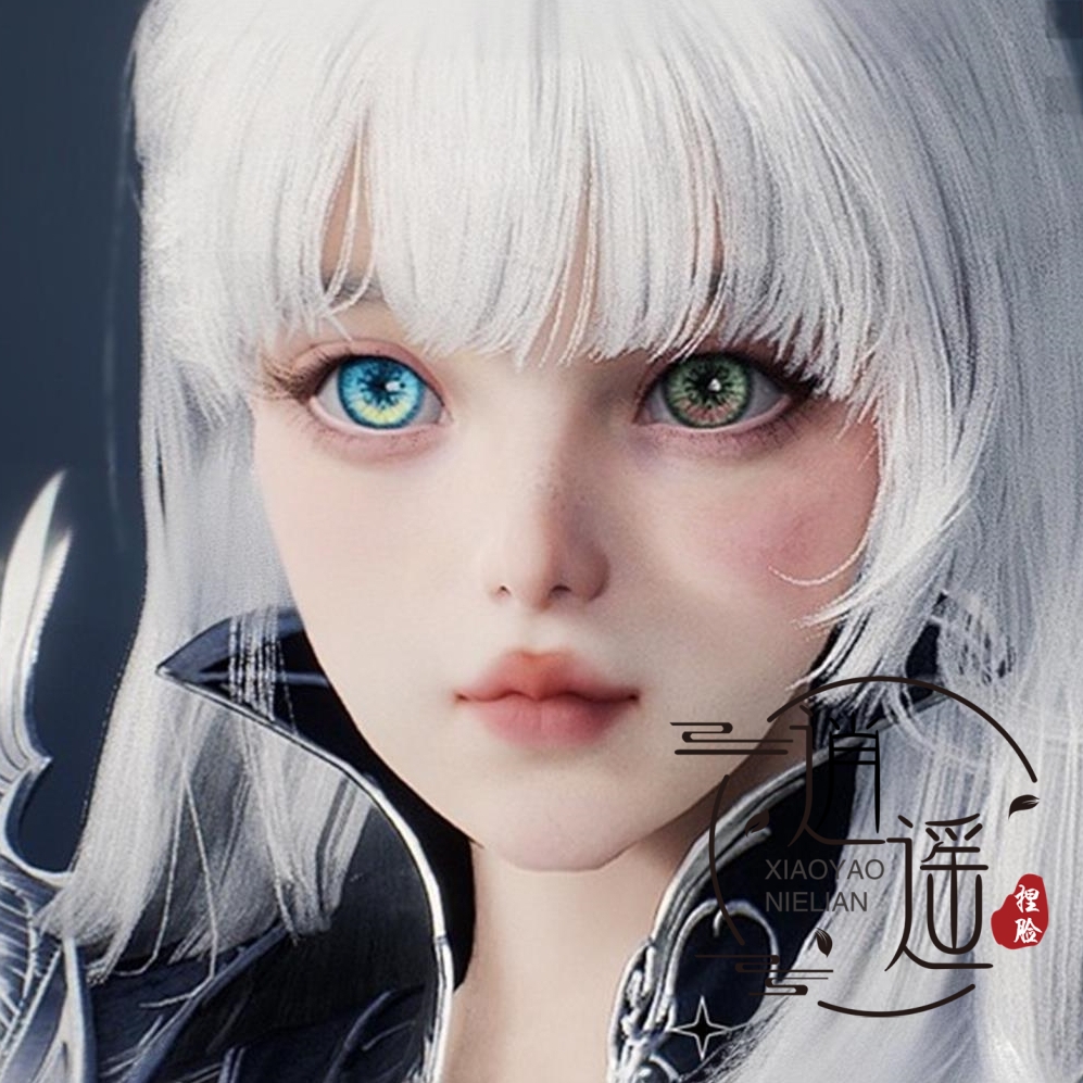 永恒之塔2捏脸数据台服韩服 Aion2 异瞳女 白猫女 天魔通用