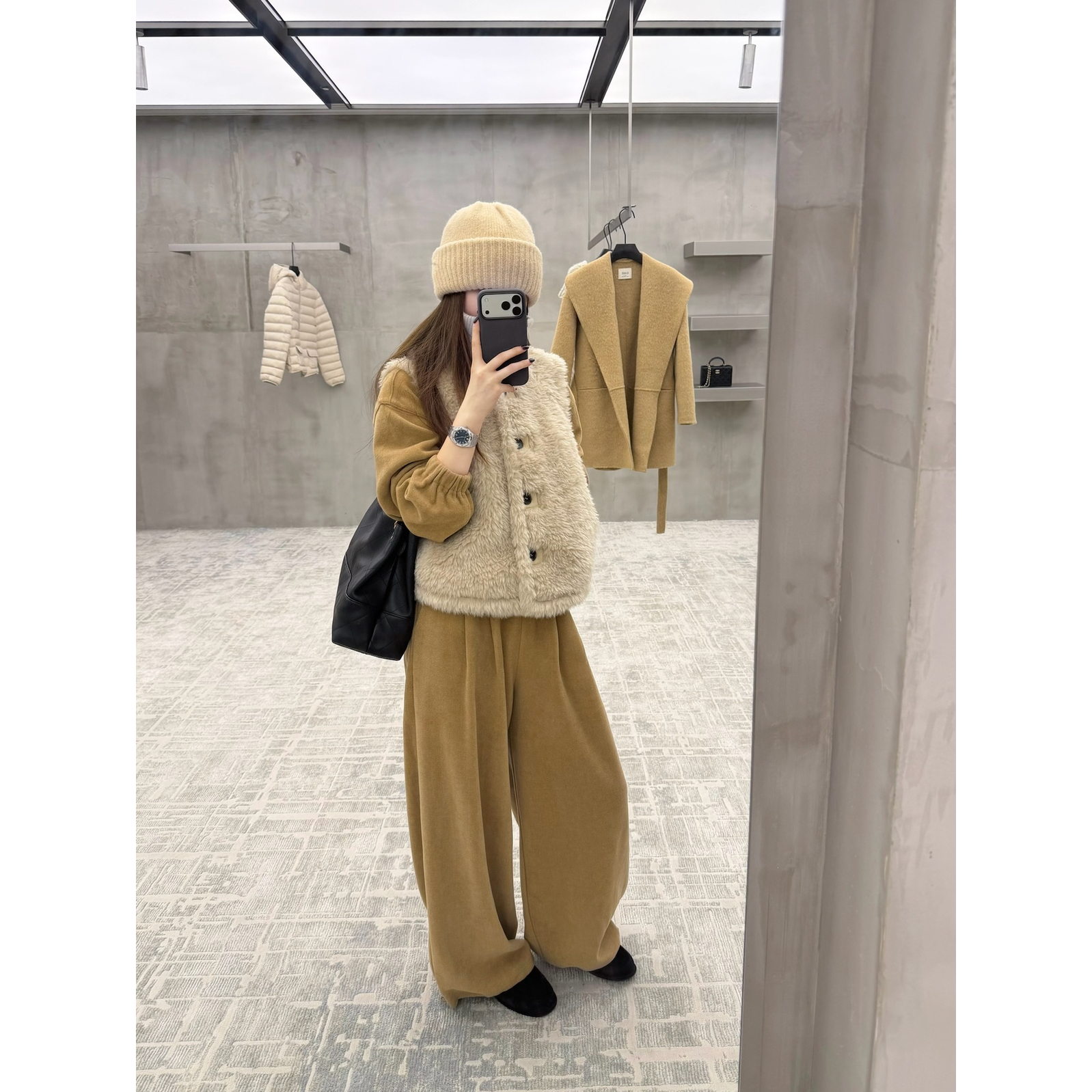 EASE-韩系慵懒随性很有调性的一款显瘦休闲裤(可以收口多种穿法)