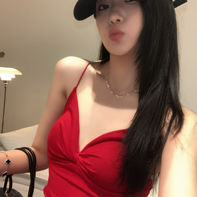 VANESSA-火爆带胸垫扭结弹力背心(含100棉料)261090