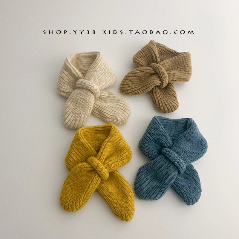 ins婴儿秋冬百搭纯色套口儿童针织柔软围巾男女宝宝保暖毛线围脖,童装/婴儿装/亲子装,围巾,淘宝优惠券,粉丝福利购,淘宝优惠卷