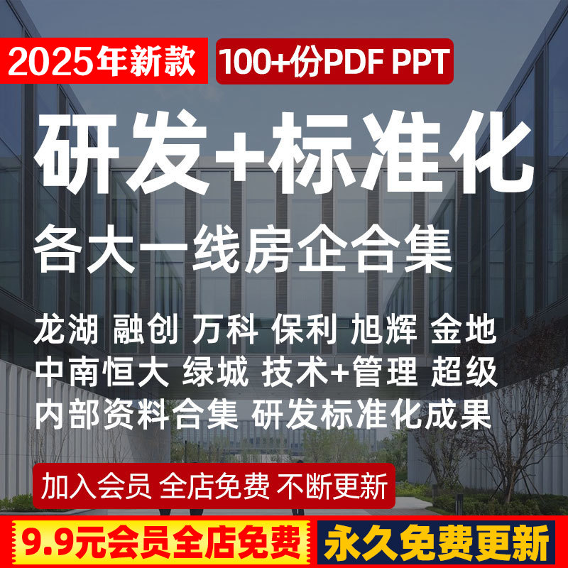 房地产公司企业研发产品线标准化成果技术管理立面控制手册导则