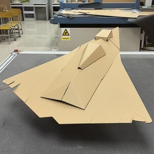 一米殲20巨型大紙板飛機模型殲35殲36中小學幼兒園軍事愛國教學