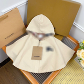 婴儿披风斗篷春秋外出防风斗篷男女宝宝外搭小坎肩儿童带帽披肩