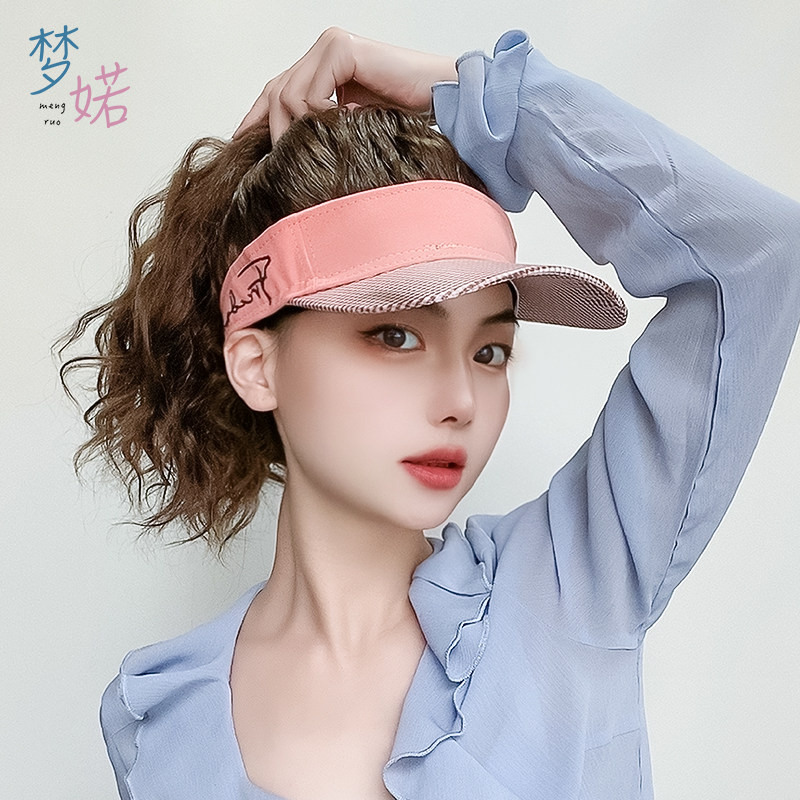 空顶帽子假发一体时尚全头套