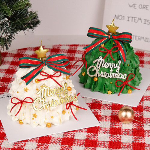 2024圣诞节许愿树蛋糕装饰插件五