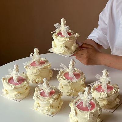 网红秋季小甜品蛋糕装饰摆件梦幻