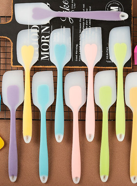 食品级奶油刮刀硅胶刮刀 蛋糕搅拌刀蛋糕抹刀 烘焙刮板家用工具