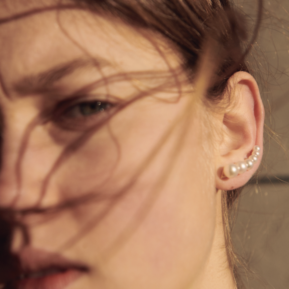 【官方代理】Sophie Bille Brahe | Croissant De Perle 耳环现货