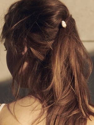 SophieBilleBrahe黄金珍珠发簪