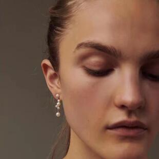 【官方代理】 Sophie Bille Brahe | Holly Splash小水花耳饰现货