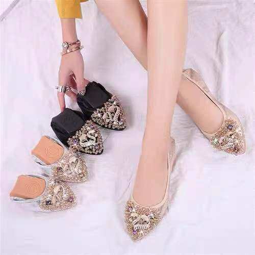 2026高档豆豆鞋女春夏网红软皮大码单鞋女软底休闲平底舞蹈防滑蛋,女鞋,婚鞋,淘宝优惠券,粉丝福利购,淘宝优惠卷