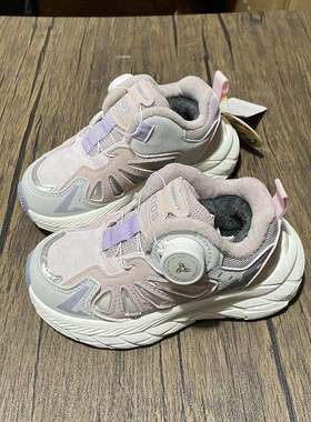 202624冬款加绒棉鞋男女童巴布机能鞋保暖防滑软底大棉宝宝中童运