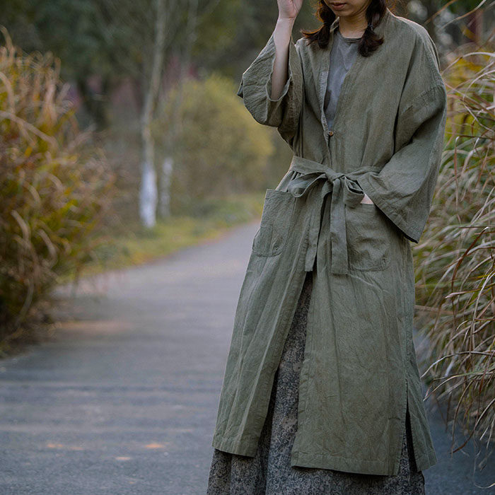 封面是花 植物染 汉麻棉 和风 家居袍 睡衣,女士内衣/男士内衣/家居服,睡袍/浴袍,淘宝优惠券,粉丝福利购,淘宝优惠卷