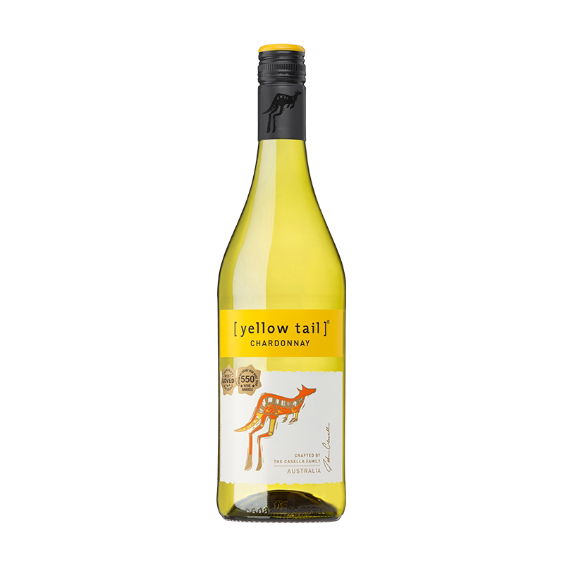 澳洲原瓶进口黄尾袋鼠利霞多丽长相思灰皮诺干白葡萄酒西拉梅洛红