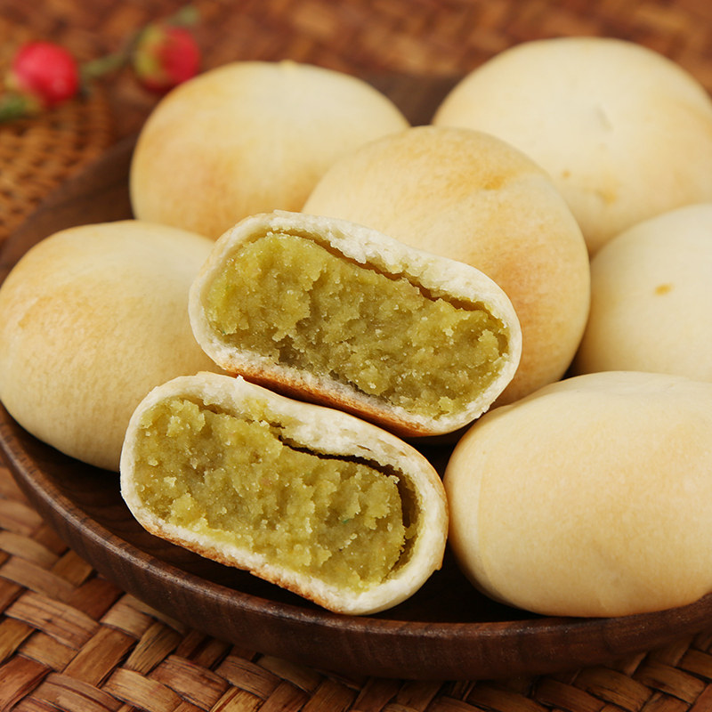 修师傅绿豆糕正品老式整箱散装手工传统板栗糕点酥饼美食小吃零食
