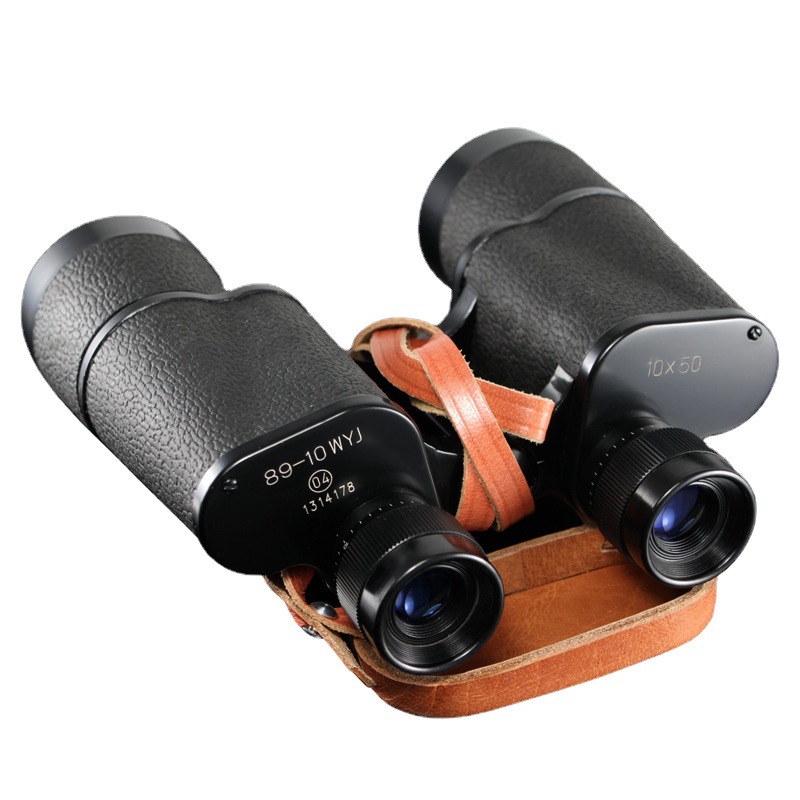 军事89式望远镜双筒测距 10x50金属高倍高清军夜视成人望眼镜 wyj