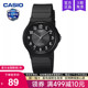 casio卡西欧手表男小黑表女款 儿童学生电子考试专用静音MQ 1B3