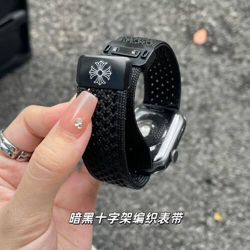 十字架克落心适用华为手表gt7/6表带gt5/4针织41mm磁吸腕带watch5