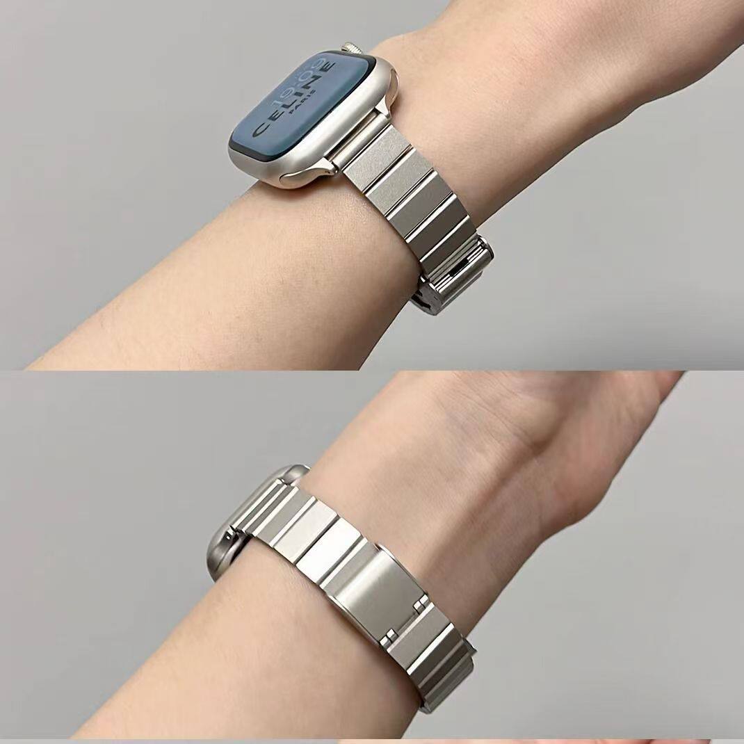 适用荣耀手表X5i金属卡扣表带可调节手表带honor手腕带运动荣耀X5