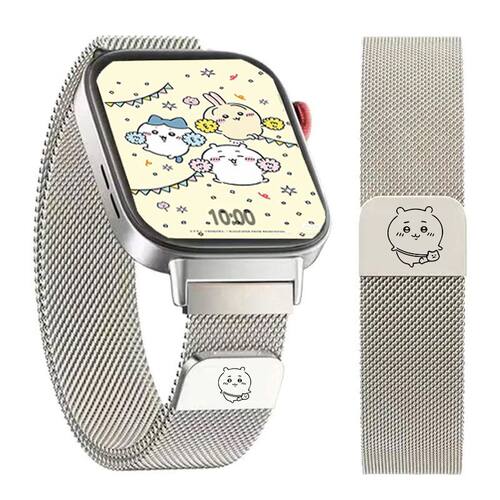 吉伊卡哇适用荣耀亲选Rossini 2iHaylou Watch2e金属米兰磁吸表带