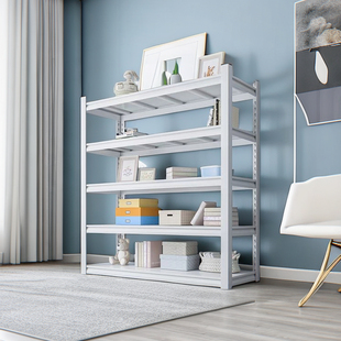 钢制置物架货架家用阳台厨房落地多层收纳架超市仓库杂物间储物架