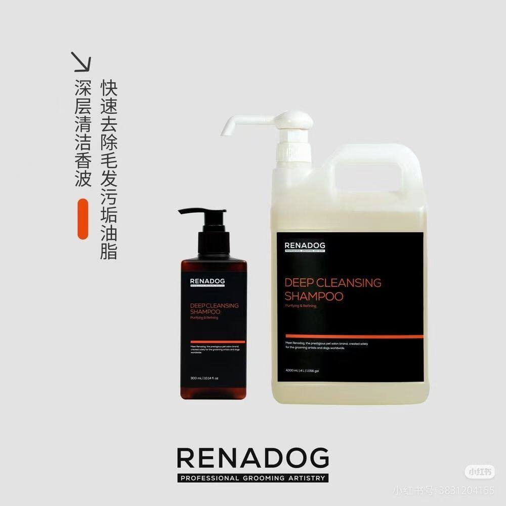 韩国进口Renadog乐纳朵宠物浴液狗狗猫咪沐浴露香波护毛素