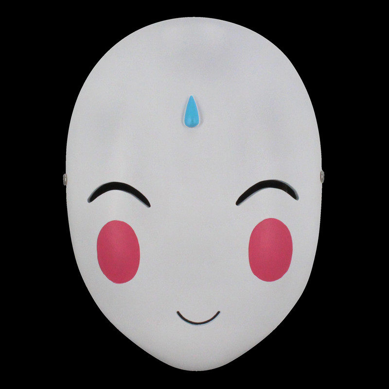 万圣节妖狐小红娘动漫全脸通用可爱舞会装扮表演树脂面具