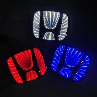 跨境3D车标灯适用于马自达雷克萨斯起亚现代日产发光标改装车标灯