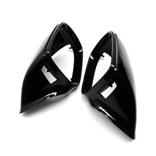 2009 2017 适用于奥迪Q5 2010 2015后视镜盖罩亮黑 SQ5