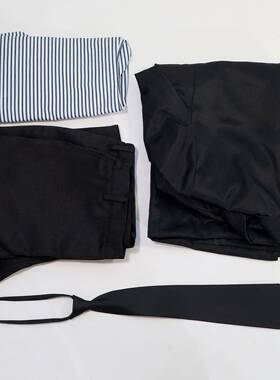 海贼王山治cos服 ONEPIECE 山治黑色西装真人影视角色扮演服装