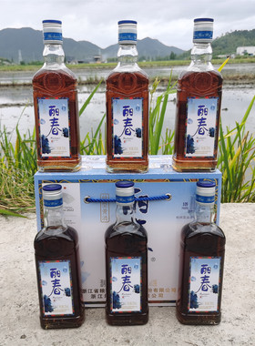 塔牌手工黄酒五年牡丹丽春375ml*6瓶花雕酒绍兴酒糯米半干型老酒